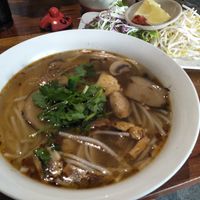 Spicy pho  at Fina's in Richmond