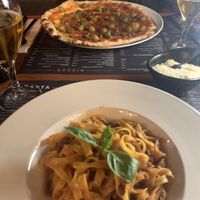 Cheese on the picture is not vegan!   at La Cibulina in Sant Feliu De Guixols