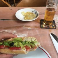 Vegan Baguette  at L'espresso in Valencia