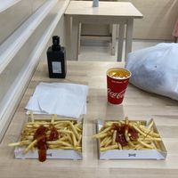 French fries!  at IKEA in Istanbul