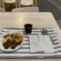 Delicious and affordable Vegan meatballs, yummy 😜🥳  at IKEA in Istanbul