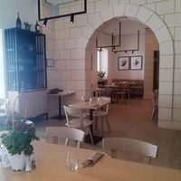 Interior at Damia Pizza in Davos