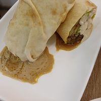 Eggplant wrap at Falafel Box in Tbilisi