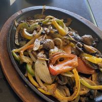 Veggie fajitas   at Santo Coyote Mexican Food & Tequila Bar in North Little Rock