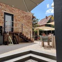 The patio. at Joujou Bistro in Bad Duerkheim