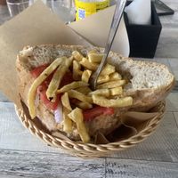 Zucchini crocettes big greek xl  at The Best in Corfu