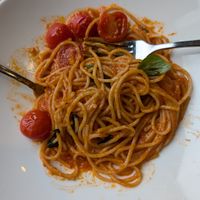 Spaghetti al Pomodoro at Giuseppe x Gillitzer in Rosenheim