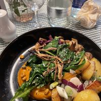 Gemüse mit Süßkartoffelpüree  at Gasthof Alpenrose in Samerberg