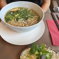 Vegan pho. One of the best we’ve had outside Vietnam  at Linh's in Kassel