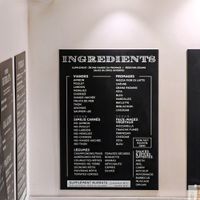 Ingredients at Lou in Lille