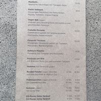 Menu 3/3  at Solheure Bar Restaurant in Solothurn