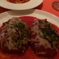Gardein Parmigiana  at Wynn Hotel - Sinatra in Las Vegas