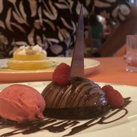 Chocolate mousse   at Wynn Hotel - Sinatra in Las Vegas