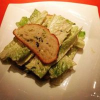 vegan Caesar salad at Wynn Hotel - Sinatra in Las Vegas