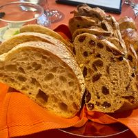 Bread basket  at Wynn Hotel - Sinatra in Las Vegas