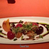 beet salad at Wynn Hotel - Sinatra in Las Vegas