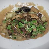 Gardein Cutlets at Wynn Hotel - Sinatra in Las Vegas