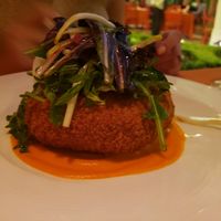 Vegan milanese at Wynn Hotel - Sinatra in Las Vegas