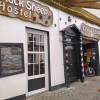Hostel and coffee shack exterior at The Black Sheep Hostel & Coffee Shack in Killarney