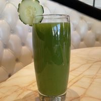 Green juice  at Wynn Hotel - Terrace Pointe Cafe in Las Vegas