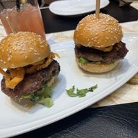 Sliders-delicious  at Wynn Hotel - Terrace Pointe Cafe in Las Vegas