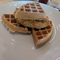 waffle at Wynn Hotel - Terrace Pointe Cafe in Las Vegas
