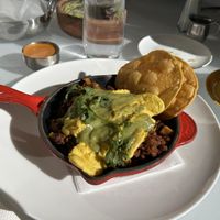 Huevos rancheros (vegan option)  at Wynn Hotel - Terrace Pointe Cafe in Las Vegas