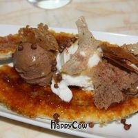 Vegan banana split at Wynn Hotel - Terrace Pointe Cafe in Las Vegas