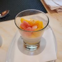 Panna cotta at Wynn Hotel - Terrace Pointe Cafe in Las Vegas