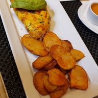 Vegan omelette at Wynn Hotel - Terrace Pointe Cafe in Las Vegas