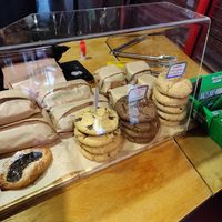 Freshly baked goods at Rons Coffee House in South East London