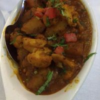 Aloo Gobi at Indus Indian and Herbal Cusine in West Palm Beach