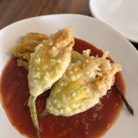 Squash Blossoms 10/10  at Foglia in Bristol