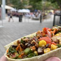 Backcountry BBQ wrapped  at Alpine Eatery in Denver