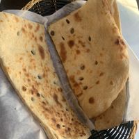Their naan is vegan!  at Indian Paradise in Chicago