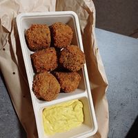 Vegan bitterballen at De Werviaan in Den Helder