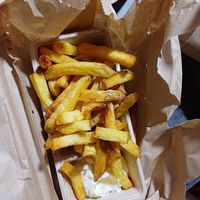 Patat met vegan mayo at De Werviaan in Den Helder