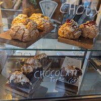 Vegetarian pastries at Bird Flower in The Hague