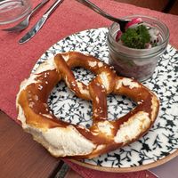 Red bean spread   at Königlicher Hirschgarten in Munich