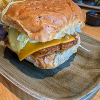 Vegan Cheeseburger at Le Burger in Gmunden