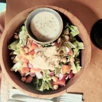 Chickpea salad at Bali Bohemia in Ubud