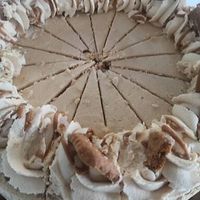 Vegan Biscoff Sponge  at The Old Mill Tea Room in Dawlish