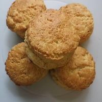 Vegan scone at The Old Mill Tea Room in Dawlish