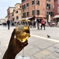 Vegan (summer) spritz   at Nevodi   in Venice