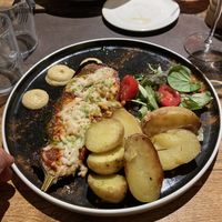 Vegan aubergine. Veggie pasta.   at Nevodi   in Venice