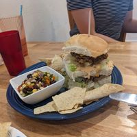 Big Mac burger - so good at The Clever Rabbit in Edmonton