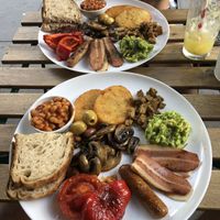 Muzzy’s full vegan   at Muzzy's Cafe in North London