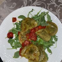 Vegan mezzelune  at Pizzeria Rocco in Hvar