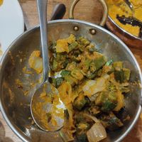 Bhindi Bhaaji at Shahi Pakwaan in North London