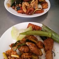 Delicious street food style at Khanh Ly Vegetarian Food in Phu Quoc